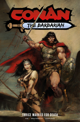 Conan the Barbarian: Thrice Marked for Death Vol.2 (CONAN THE BARBARIAN) book cover by Jim Zub