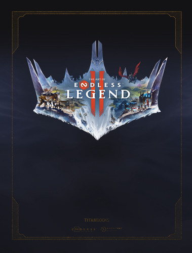 The Art of ENDLESS LEGEND 2 book cover by Amplitude