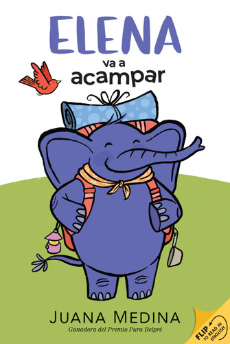Elena Camps/Elena va a acampar: A Dual Edition Flip Book (Elena) book cover by Juana Medina