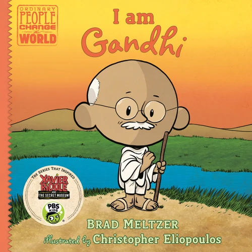 I am Gandhi (Ordinary People Change the World) book cover by Brad Meltzer, Christopher Eliopoulos