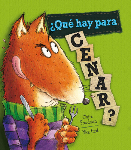 ¿Qué hay para cenar? / Who's for Dinner? book cover by Claire Freedman
