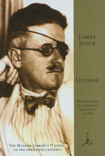 Ulysses (Modern Library 100 Best Novels) book cover by James Joyce