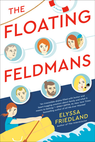 The Floating Feldmans book cover by Elyssa Friedland