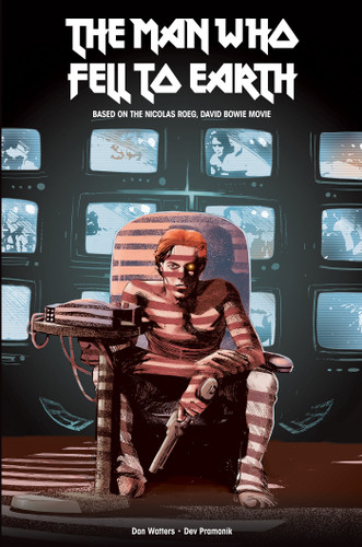 The Man Who Fell to Earth: The Official Movie Adaptation (Graphic Novel) book cover by Dan Watters