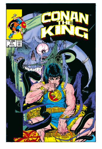 King Conan: The Original Comics Omnibus Vol. 2 (CONAN THE BARBARIAN OMNIBUS) book cover by Roy Thomas, Doug Moench, Alan Zelenetz