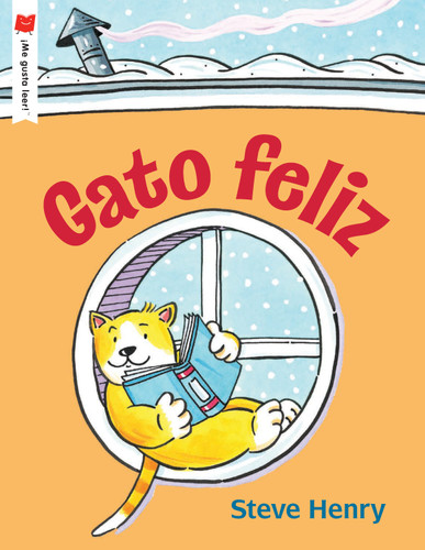 Gato feliz (¡Me gusta leer!) book cover by Steve Henry
