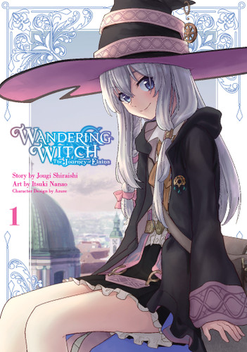 Wandering Witch 01 (Manga): The Journey of Elaina (Wandering Witch: The Journey of Elaina) book cover by Jougi Shiraishi, Itsuki Nanao