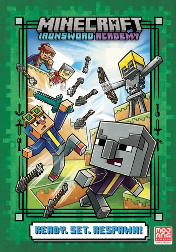 Ready. Set. Respawn! (Minecraft Ironsword Academy #1) (Minecraft Ironsword Academy) book cover by Caleb Zane Huett