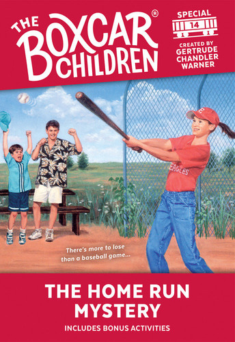 The Home Run Mystery (The Boxcar Children Mystery & Activities Specials) book cover by 