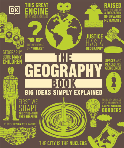 The Geography Book (DK Big Ideas) book cover by DK