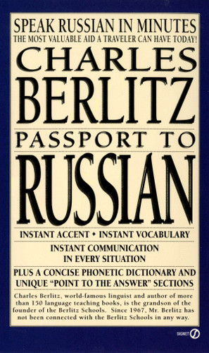 Passport to Russian: Speak Russian in Minutes book cover by Charles Berlitz