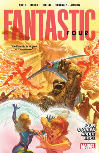 Fantastic Four By Ryan North Vol. 2: Four Stories About Hope (FANTASTIC FOUR) book cover by Ryan North
