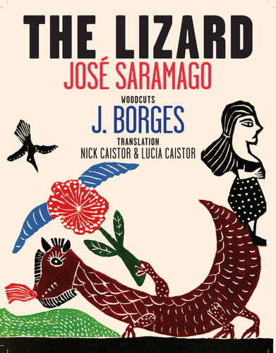 The Lizard book cover by Jose Saramago