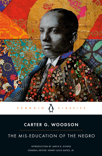 The Mis-education of the Negro book cover by Carter G. Woodson