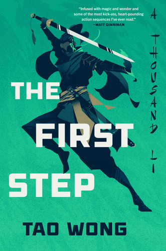 The First Step (A Thousand Li) book cover by Tao Wong