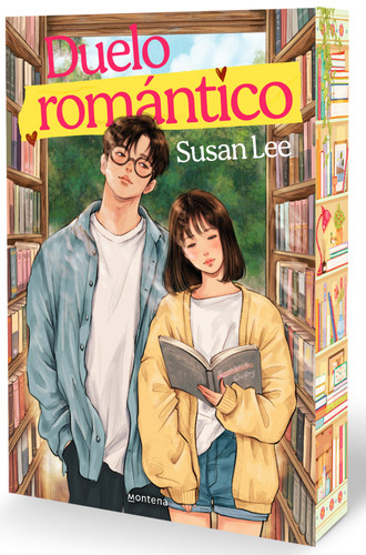 Duelo romántico / The Romance Rivalry: An Enemies-to-Lovers Fake Dating Bookish College Rom-Com book cover by Susan Lee