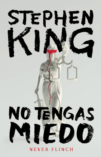 Never Flinch (No tengas miedo) Spanish Edition book cover by Stephen King