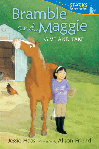 Bramble and Maggie: Give and Take: Candlewick Sparks (Candlewick Sparks) book cover by Jessie Haas