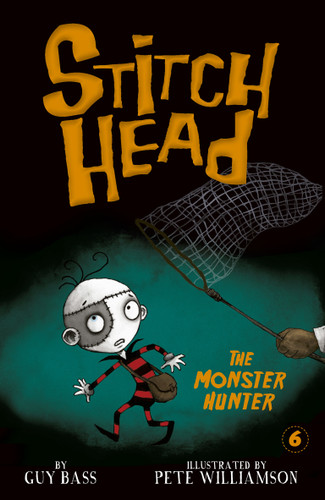 The Monster Hunter (Stitch Head) book cover by Guy Bass