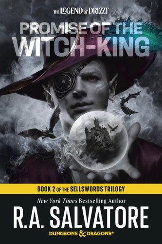 Promise of the Witch-King: Dungeons & Dragons: Book 2 of The Sellswords Trilogy (The Legend of Drizzt) book cover by R.A. Salvatore