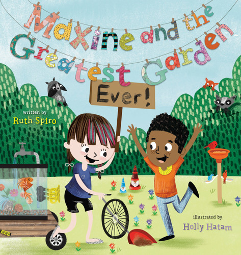 Maxine and the Greatest Garden Ever book cover by Ruth Spiro
