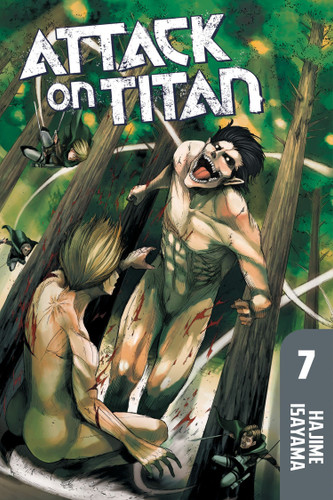 Attack on Titan 7 (Attack on Titan) book cover by Hajime Isayama