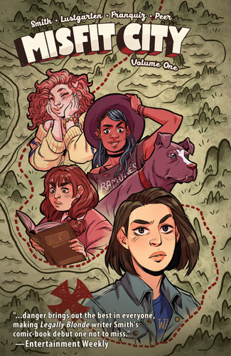Misfit City Vol. 1 (Misfit City) book cover by Kiwi Smith