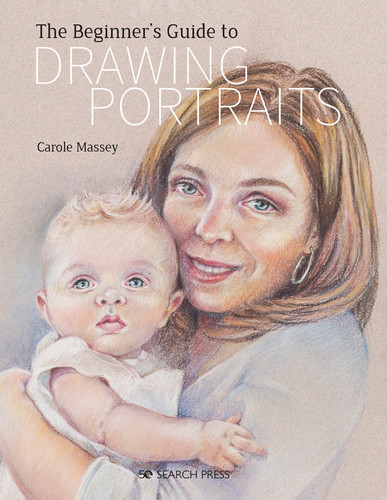Beginner's Guide to Drawing Portraits book cover by Carole Massey