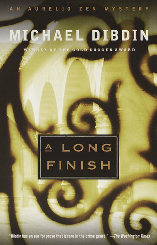 A Long Finish: An Aurelio Zen Mystery (Aurelio Zen Mystery Series) book cover by Michael Dibdin