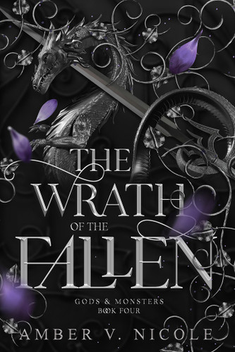 The Wrath of the Fallen (Gods and Monsters) book cover by Amber V. Nicole
