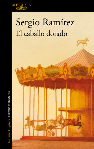 El caballo dorado / The Golden Horse book cover by Sergio Ramírez