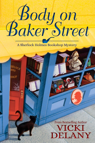 Body on Baker Street: A Sherlock Holmes Bookshop Mystery (A Sherlock Holmes Bookshop Mystery) book cover by Vicki Delany