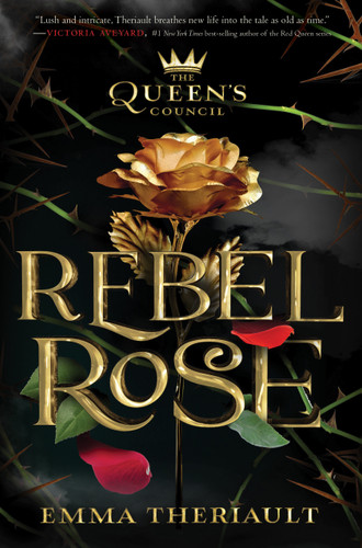 Rebel Rose (Queen's Council) book cover by Emma Theriault