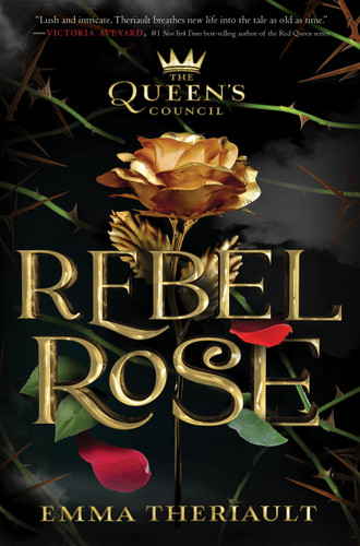 Rebel Rose (Queen's Council) book cover by Emma Theriault