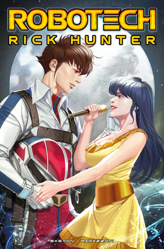 Robotech: Rick Hunter (ROBOTECH) book cover by Brandon Easton