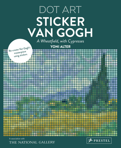 Sticker Van Gogh: Dot Art book cover by Yoni Alter