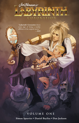 Jim Henson's Labyrinth: Coronation Vol. 1 (Jim Henson's Labyrinth) book cover by Simon Spurrier