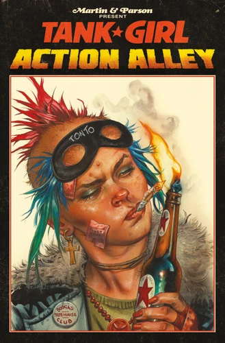 Tank Girl Vol. 1: Action Alley (Graphic Novel) (TANK GIRL) book cover by Alan Martin