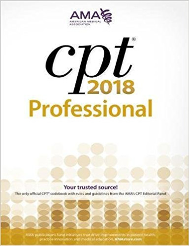 CPT 2018 Professional Edition: Spiralbound Cover