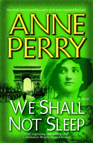 We Shall Not Sleep: A Novel (World War I) book cover by Anne Perry