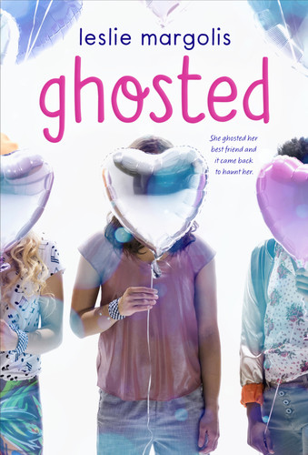 Ghosted book cover by Leslie Margolis