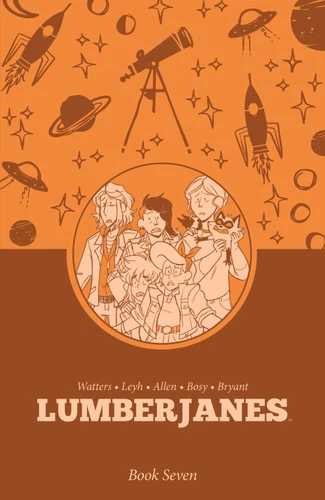 Lumberjanes Book Seven (Lumberjanes) book cover by Shannon Watters, Kat Leyh