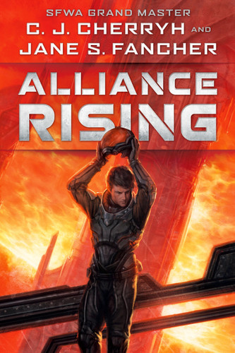 Alliance Rising (The Hinder Stars) book cover by C. J. Cherryh, Jane S. Fancher
