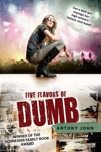 Five Flavors of Dumb book cover by Antony John