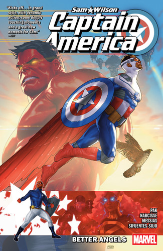 Sam Wilson, Captain America: Better Angels (SAM WILSON, CAPTAIN AMERICA) book cover by Evan Narcisse, Greg Pak