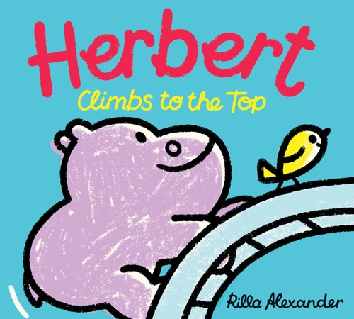 Herbert Climbs to the Top (Hippo Park Pals) book cover by Rilla Alexander