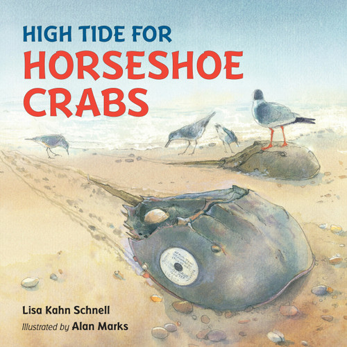 High Tide for Horseshoe Crabs book cover by Lisa Kahn Schnell