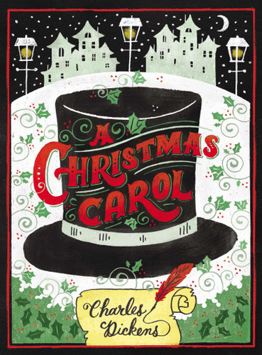 A Christmas Carol (Puffin Chalk) book cover by Charles Dickens