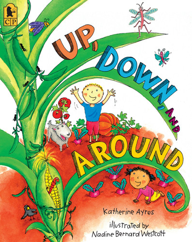 Up, Down, and Around book cover by Katherine Ayres