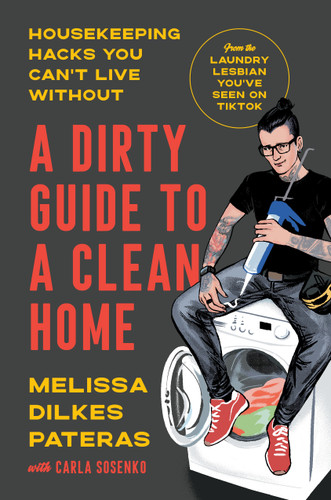 A Dirty Guide to a Clean Home: Housekeeping Hacks You Can't Live Without book cover by Melissa Dilkes Pateras